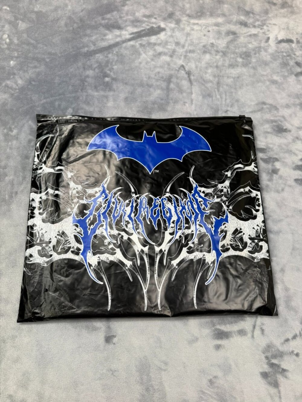 Civil Regime Batman Throne Knight Graphic Oversized Black Crew Neck T-Shirt L